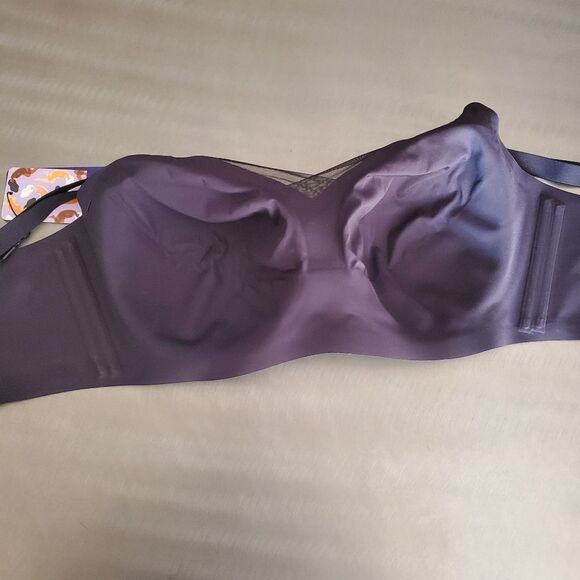 Honeylove CrossOver Bra Black Underwire-free Adjustable 3X 44 DD  44 DDD NWT - Picture 3 of 10